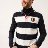 Polo rayé style rugby Pierrot