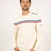 Pull à rayures placées Élysée