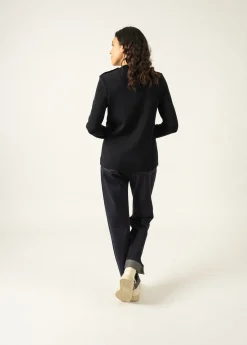 Pull Brégançon Eiffel à motif lurex