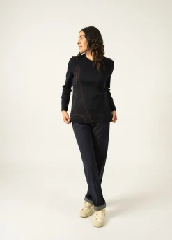 Pull Brégançon Eiffel à motif lurex