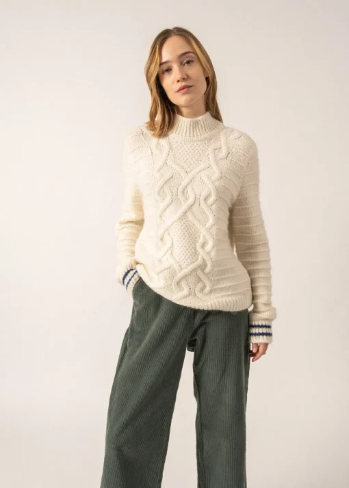 Pull col montant Alpes