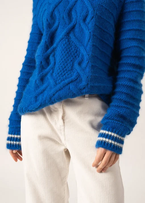 Pull col montant Alpes