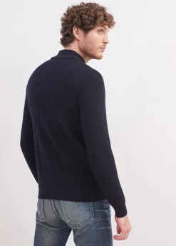 Pull col montant boutonné Bourboule