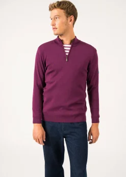 Pull col montant zippé Crossley