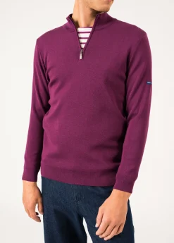 Pull col montant zippé Crossley