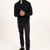 Pull col montant zippé Loup de mer