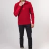 Pull col montant zippé Loup de mer