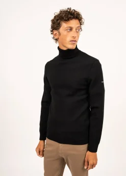 Pull col roulé Bretagne