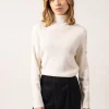Pull col roulé Houat