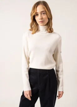 Pull col roulé Houat