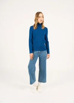 Pull col roulé Houat