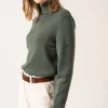 Pull col roulé Houat