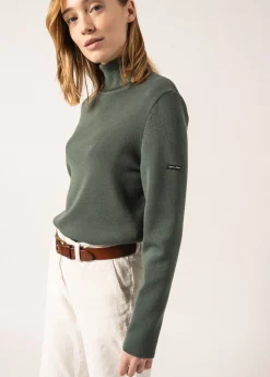 Pull col roulé Houat