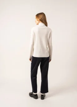 Pull col roulé Houat