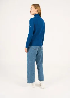 Pull col roulé Houat