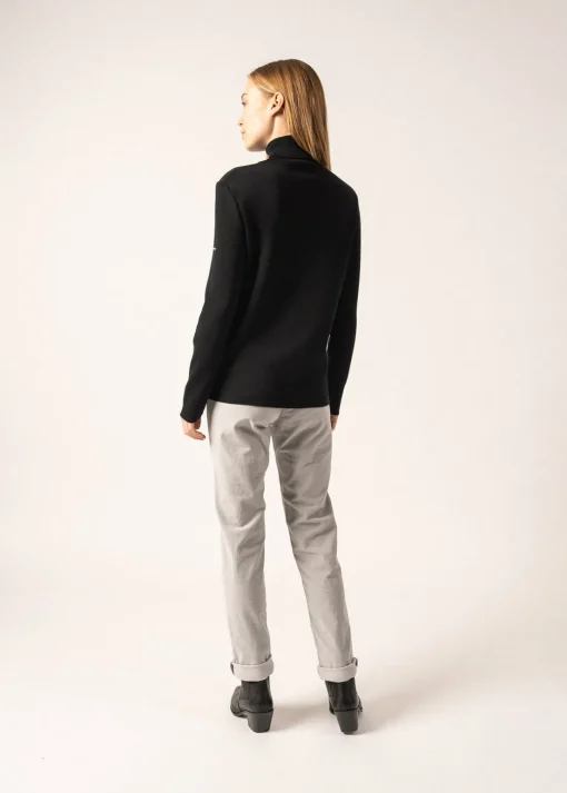 Pull col roulé Houat