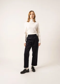 Pull col roulé Houat