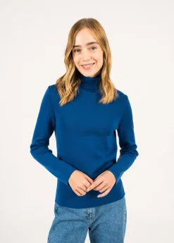 Pull col roulé Houat