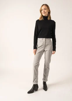 Pull col roulé Houat