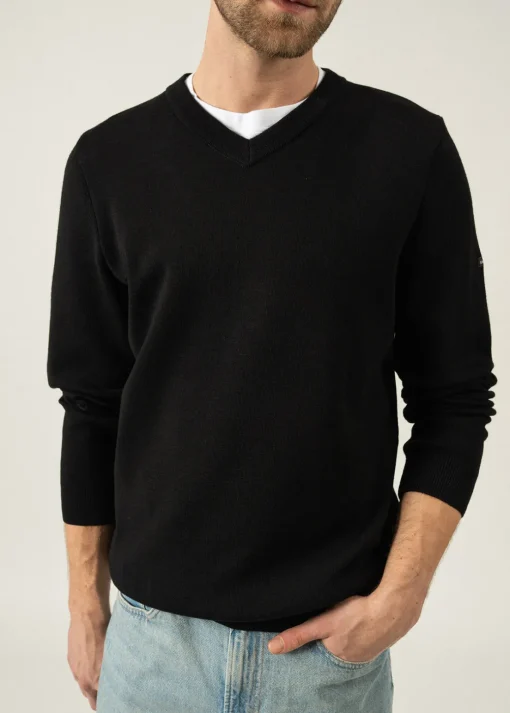 Pull col V Cuirasse
