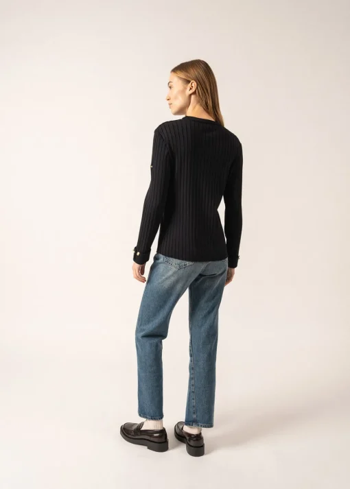 Pull en côtes plates Rivage