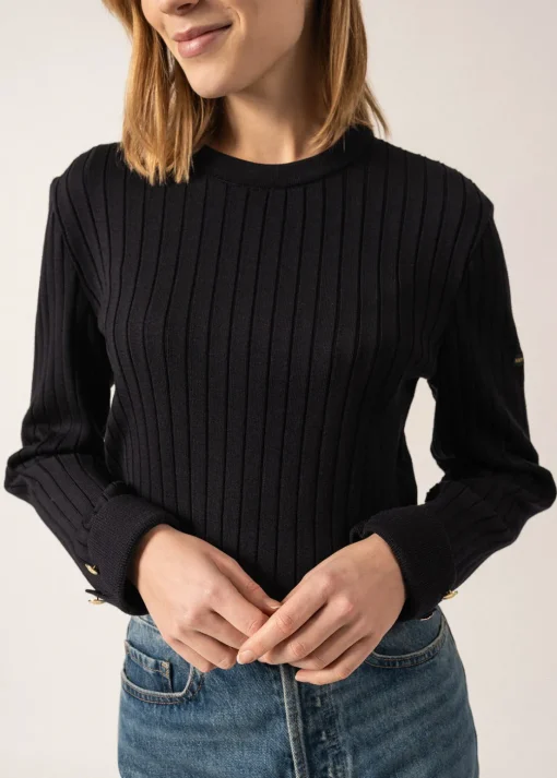 Pull en côtes plates Rivage
