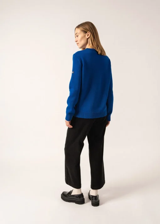 Pull en laine à broche Phare