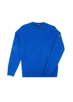 Pull en laine à broche Phare