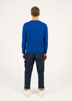 Pull en laine à broche Phare