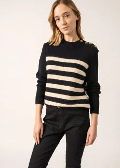 Pull esprit marin rayé Gala