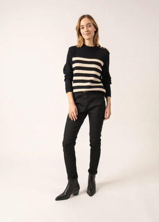Pull esprit marin rayé Gala