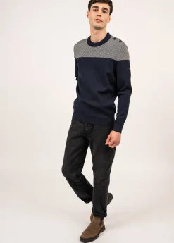 Pull marin bicolore Dinan