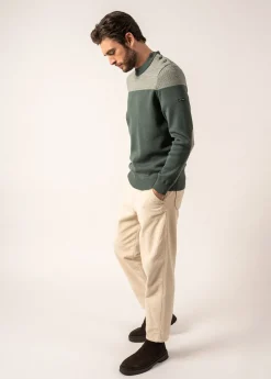 Pull marin bicolore Dinan