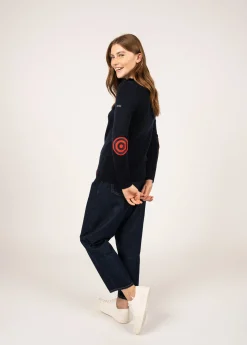 Pull marin Brégançon à coudières