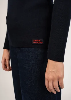 Pull marin Brégançon à coudières