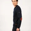 Pull marin confort à coudières