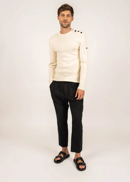 Pull marin en laine Estran