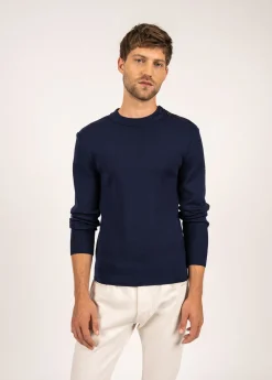 Pull marin en laine Estran
