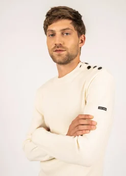 Pull marin en laine Estran