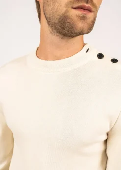 Pull marin en laine Estran