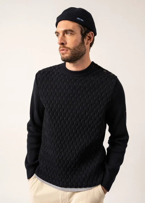 Pull marin en laine Moirans
