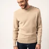 Pull marin en laine Rives