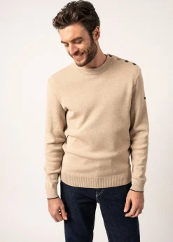 Pull marin en laine Rives