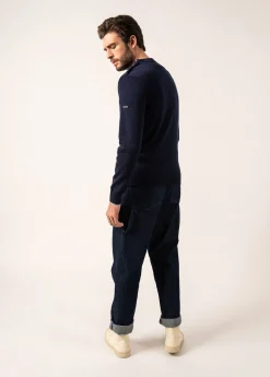 Pull marin en laine Rives