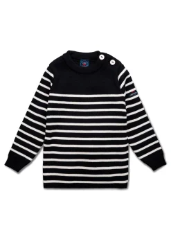 Pull marin rayé bébé Moussaillon