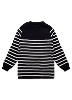 Pull marin rayé bébé Moussaillon