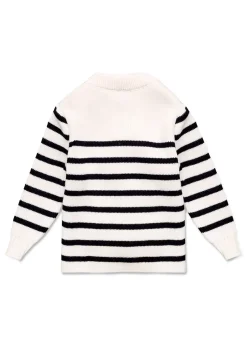 Pull marin rayé bébé Moussaillon
