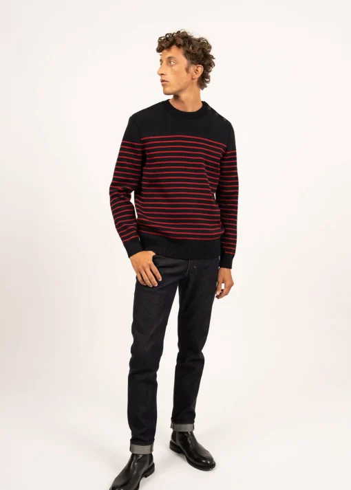 Pull marin rayé Binic