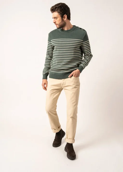Pull marin rayé Binic