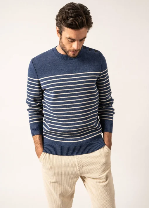 Pull marin rayé Binic